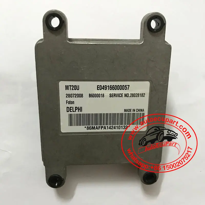 Original New Delphi Ecu Mt20u 28072008 E049166000057 For Foton 1