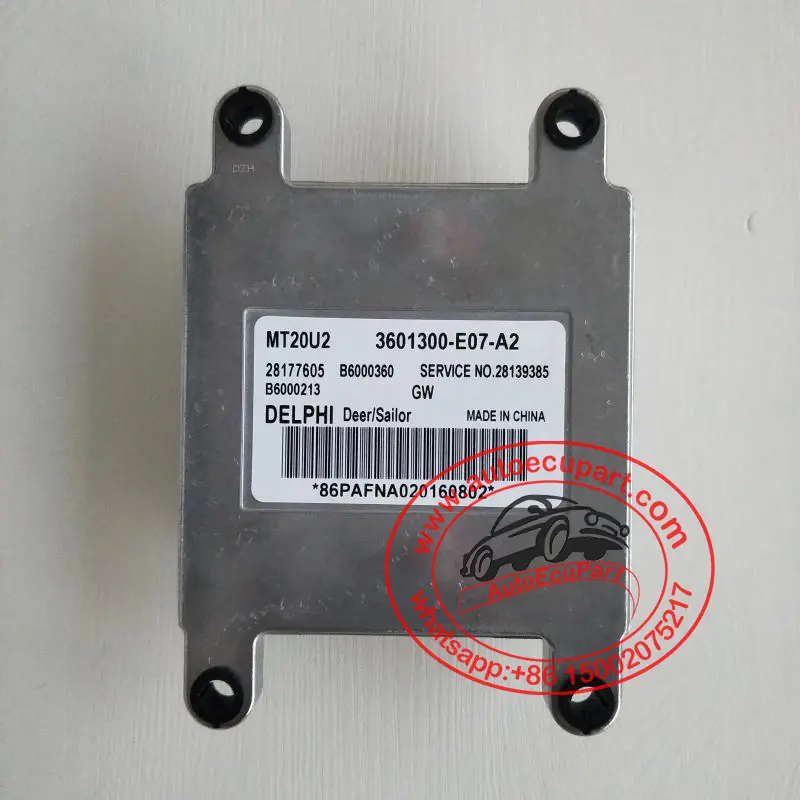 Original New Delphi Ecu Mt20u2 28177605 3601300-E07-A2 For Great Wall Deer Sailor Pickup 1