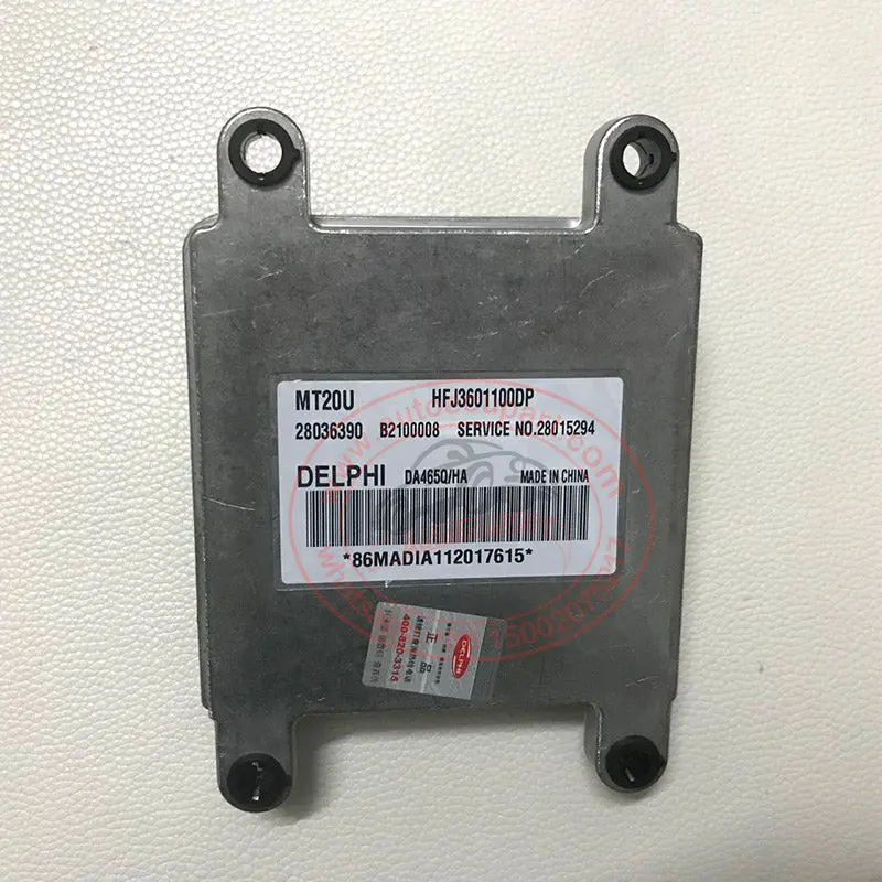 Original New Delphi Mt20u Ecu 28036390 Hfj3601100dp B2100008 28015294 For Hafei Junyi Zhogy Hfj6371 Engine Computer 1
