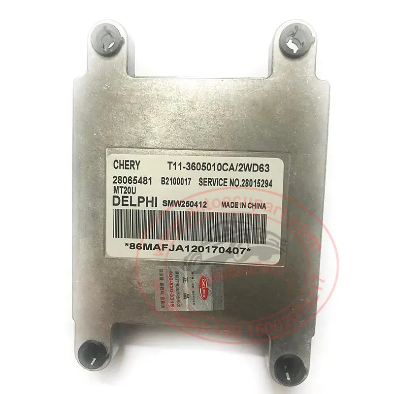 Original New Delphi Mt20u Ecu Ecm T11-3605010Ca 28065481 Smw250412 For Chery Tiggo Engine Computer 1
