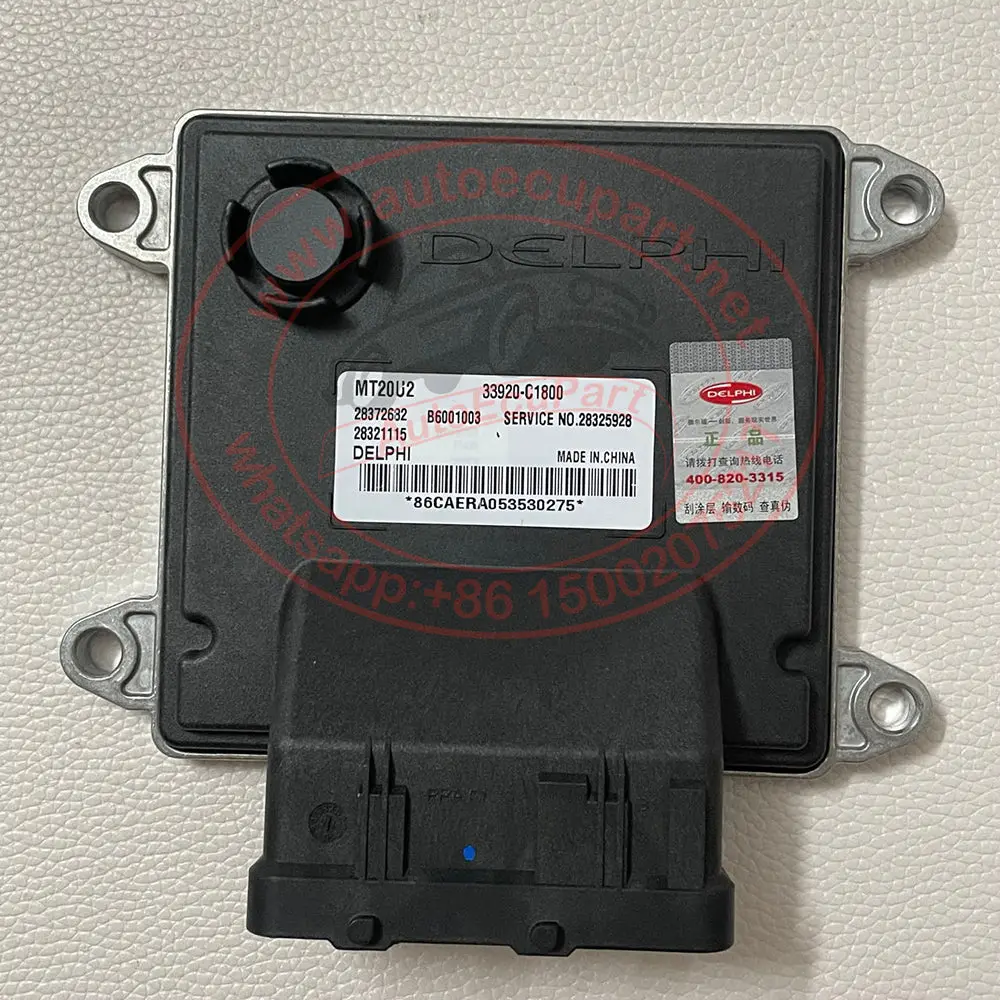 Original New Delphi Mt20u2 Ecu B6001003 33920-C1800 28325928 28372682 28321115 For Changhe Electronic Control Unit 1