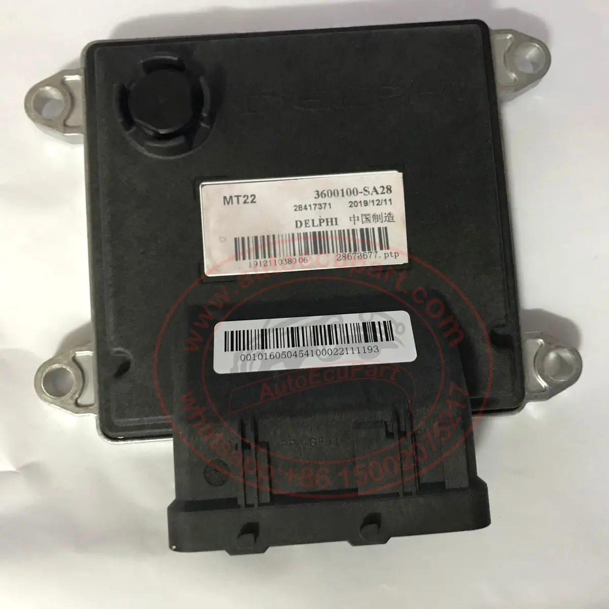 Original New Delphi Mt22 Ecu 3600100-Sa28 28417371 28678677 For Dongfeng Dfsk Glory 580 Engine Computer 1