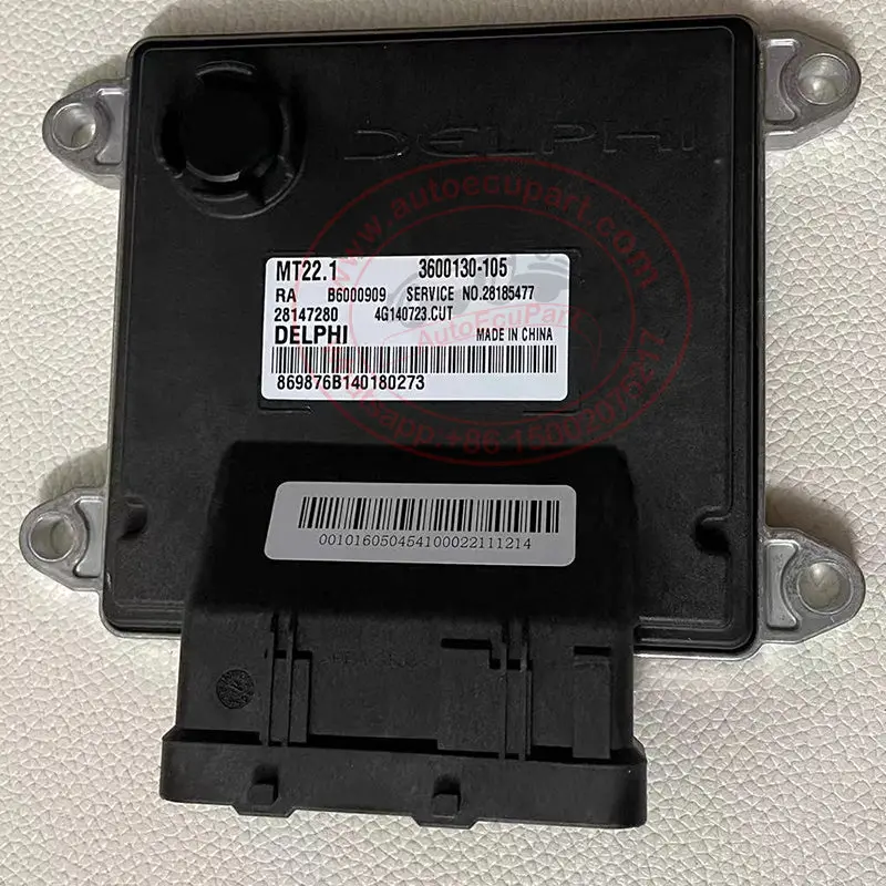 Original New Delphi Mt22.1 Ecu B6000909 28147280 3600130-105 For Gonow Engine Computer 1