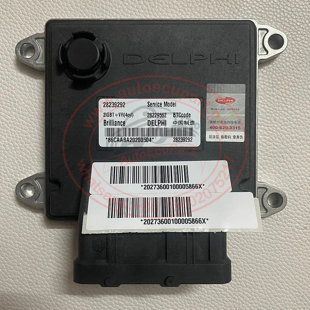 Original New Delphi Mt22.1.1 Ecu 28239292 28229562 For Brilliance Jin Bei Leopaard Zxauto Parsun Hidea 60 Efi Outboard Engine 1