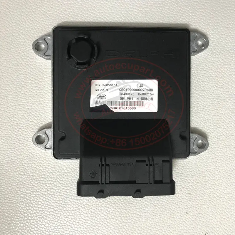 Original New Delphi Mt22.3 Ecu H09-3605010Aj 28480175 B6002154 Engine Computer For Chery Yoki 1