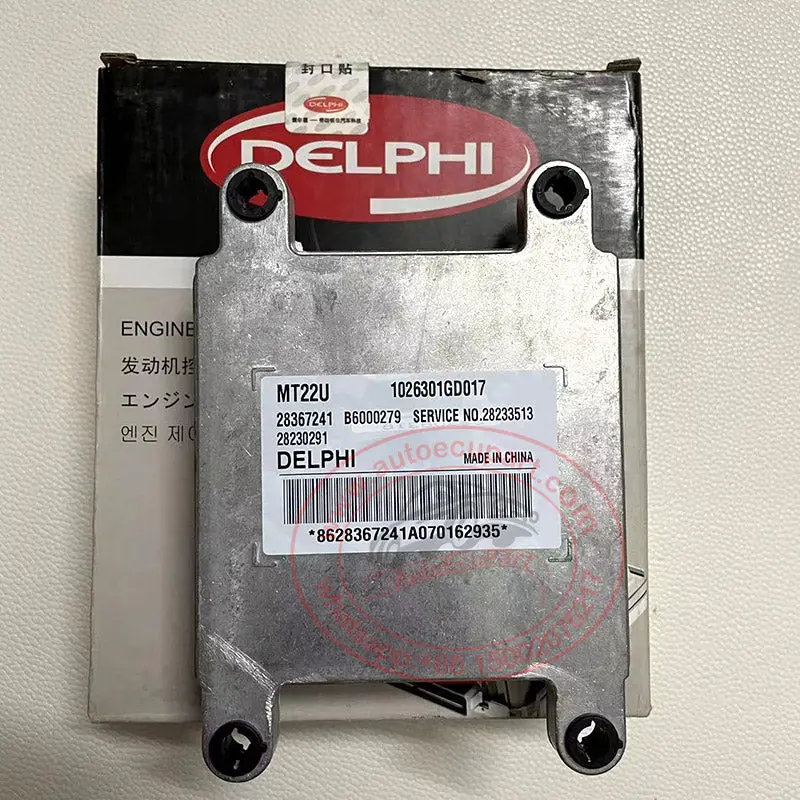 Original New Delphi Mt22u 1026301G017 28367241 B6000279 Ecu For Jac Engine Computer 1
