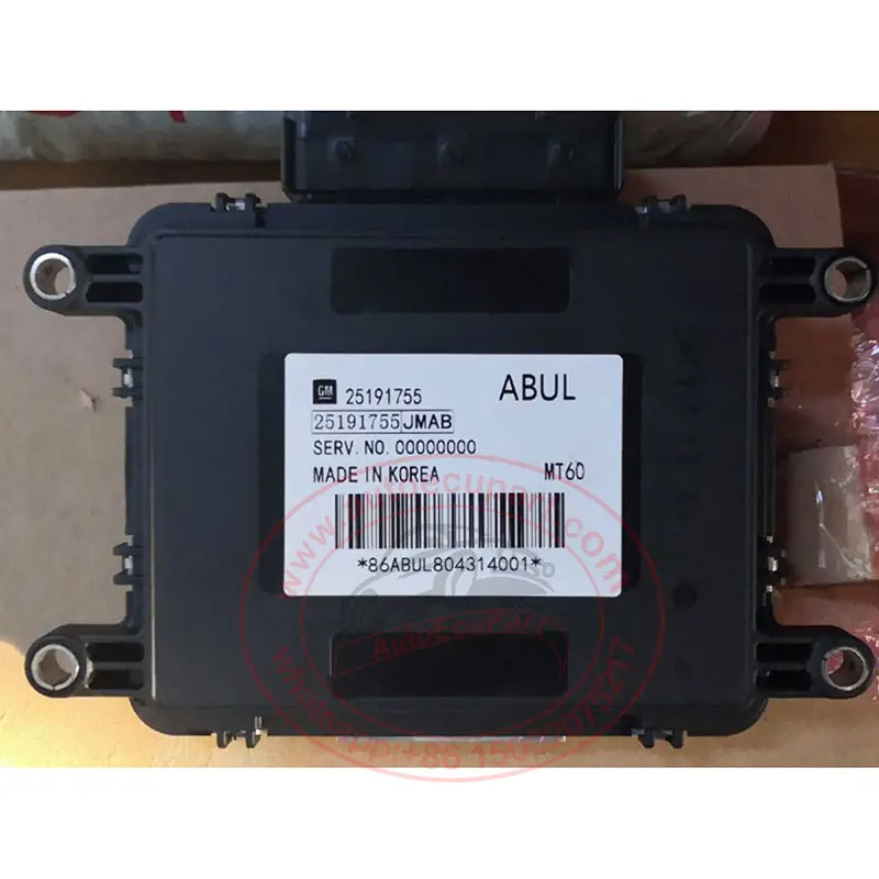 Original New Delphi Mt60 25191755 Jmab Abul For Chevrolet Sail Daewoo Gentra, Ravon Ecm Electronic Control Module 1