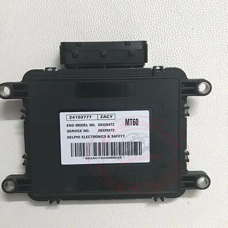 Original New Delphi Mt60 Ecu 24103777 Zacy For Gm Chevrolet Sail Aveo Ecm Engine Control Unit (Compatible 24106050) 1