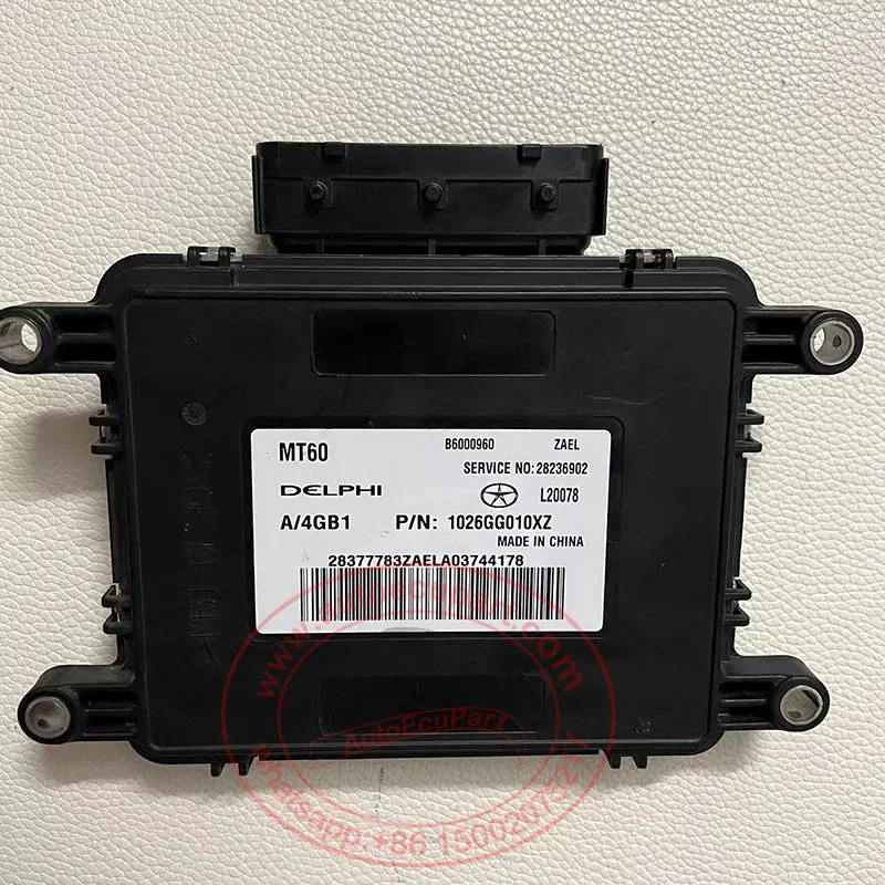 Original New Delphi Mt60 Ecu 28377783 B6000960 1026Gg010xz For Jac 4Gb1 Electronic Control Unit 1