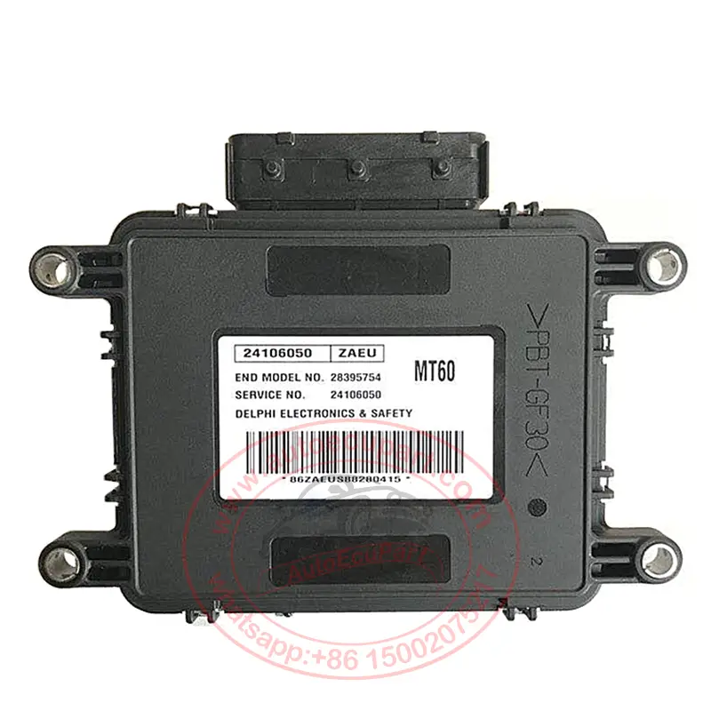 Original New Delphi Mt60 Ecu For Chevrolet Sail Aveo 24106050 (Compatible 24103076 2620864 24105679 28395754) 1