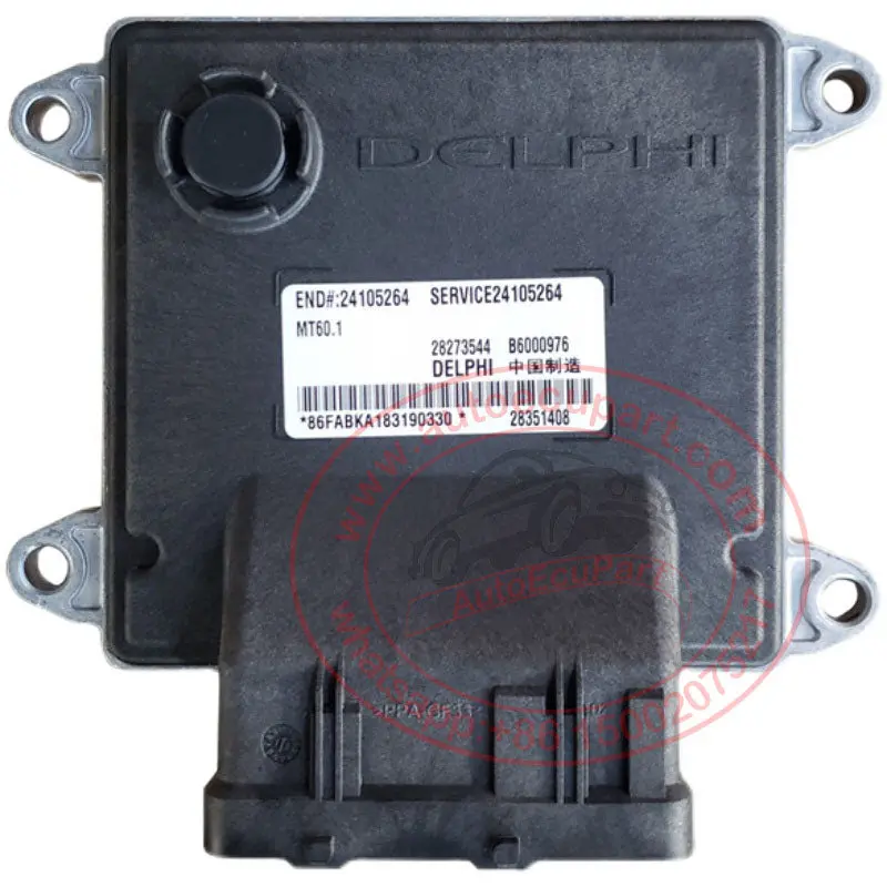 Original New Delphi Mt60.1 Ecu 24105264 28273544 B6000976 For Gm Chevrolet Sail 1.4L 1