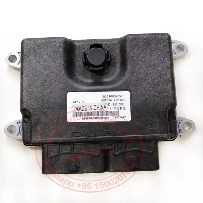 Original New Delphi Mt62 Ecu 1026200Gk05f B6216603 28655692 For Jac S2 Engine Computer Ecm 1