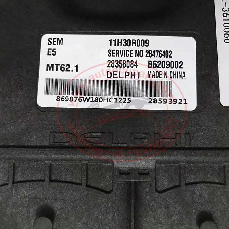 New Mt62.1 Ecu 11H30r009 28476402 28358084 B6209002 For Soueast Dx3 Engine Computer 2