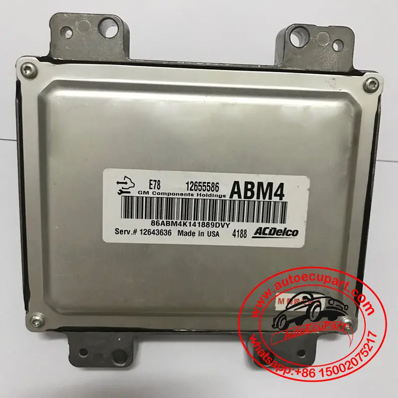 Original New E78 Ecm Engine Control Module For Gm Chevrolet Ecu 12655586 1