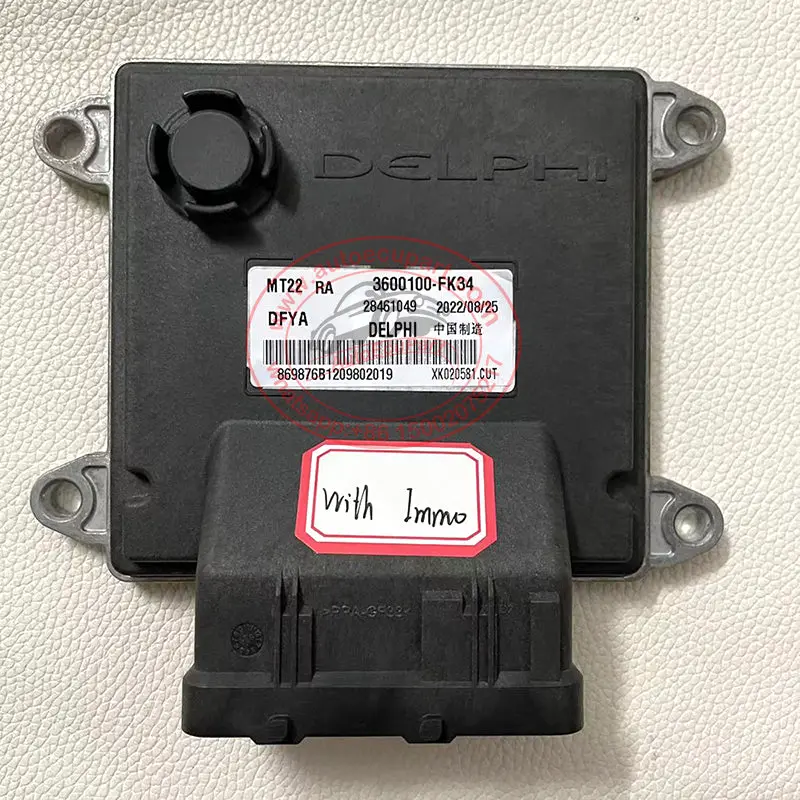 Original New 3600100-Fk34 28461049 Ecu Mt22 For Dfsk Dongfeng Glory 580 Engine Computer Ecm 1