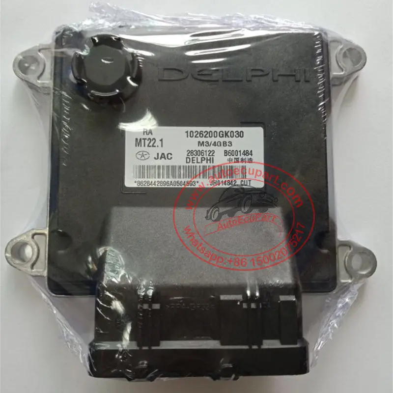 Original New Ecu Computer Mt22.1 Electronic Control Unit B6001484 28306122 1026200Gk030 For Jac Refine 1