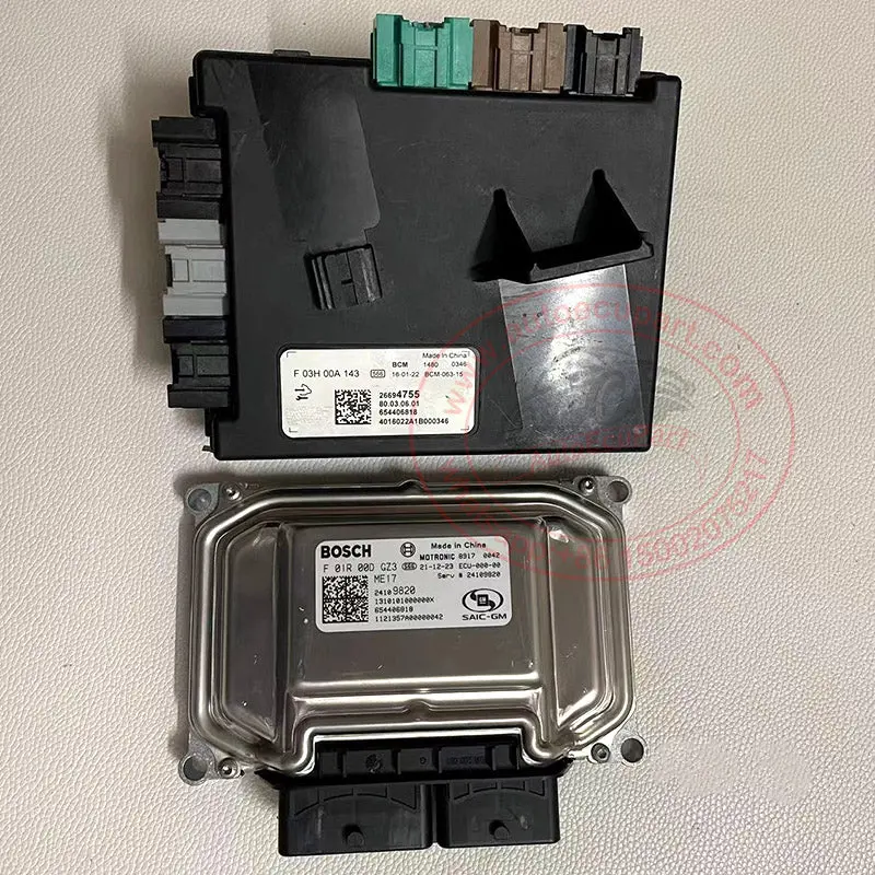 Original New Ecu F01r00dgz3, 24109820 + Bcm F03h00a143, 26694755 For Chevrolet Sail 1