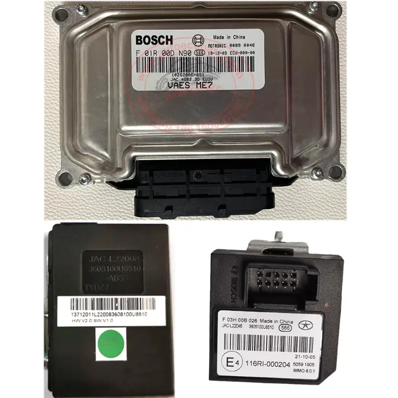 Original New Ecu F01r00dn90 1026200Gh051 + Bcm 3608100U8510, Jac-L22008 + Immo Box 3605100U8510 For Jac A30 1