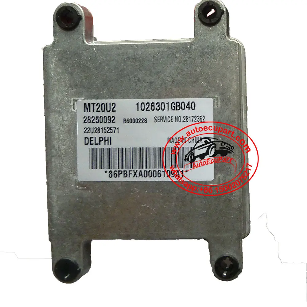 New Electronic Control Unit Ecu Delphi Mt20u2 28250092 1026301Gb040 For Jac Rein 1