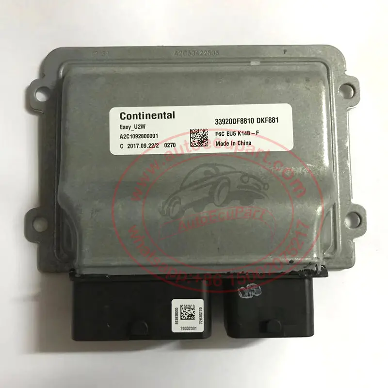 Original New Engine Control Unit Ecu Continental 33920Df8810 Dkf881 For Changhe 1