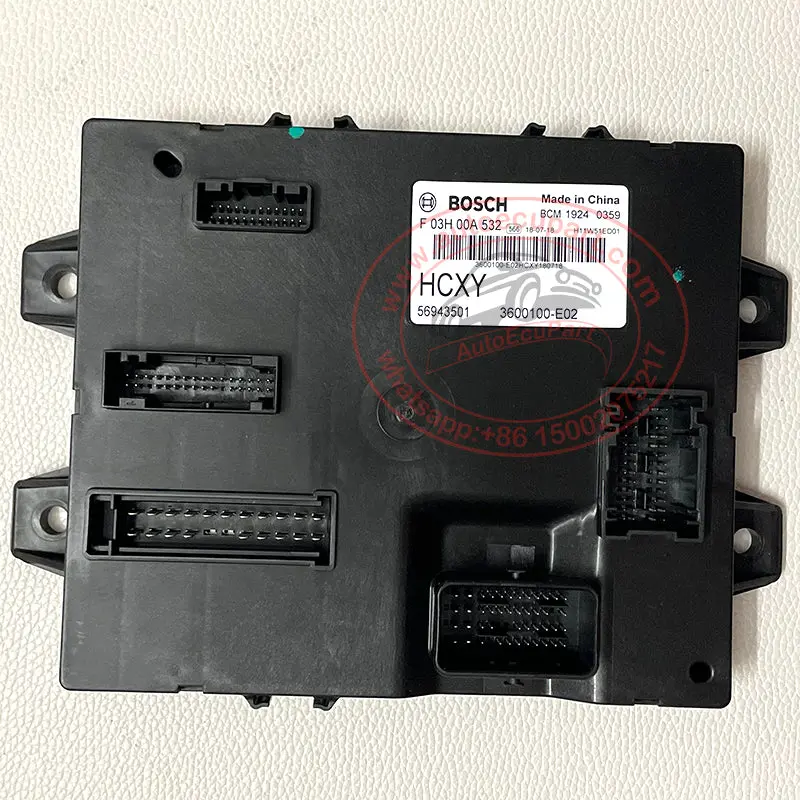 Original New F03h00a532 3600100-E02 Bcm Hcxy For Swm G01 Body Control Model 3600100E02 2