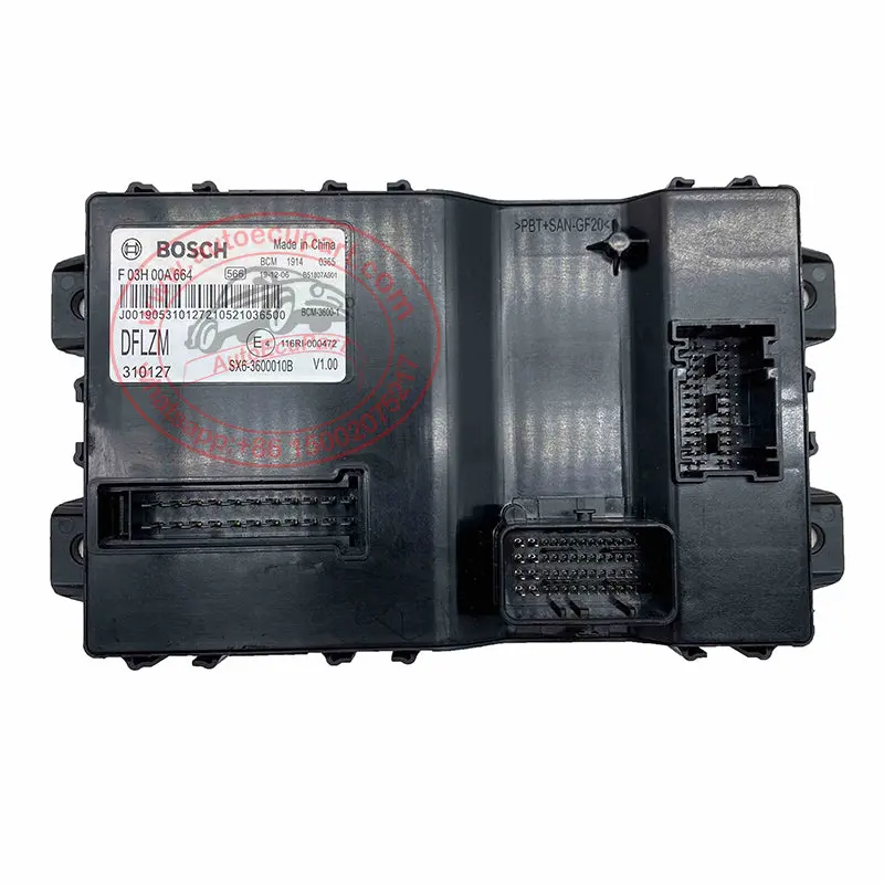 Original New F03h00a664, Sx6-3600010B Bcm For Dongfeng Body Control Module (F 03H 00A 664, Sx63600010b) 1