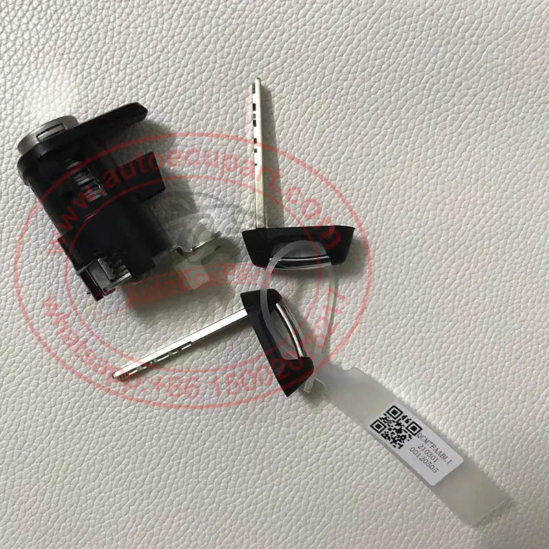 Original New 3704101Xkn01a Ignition Lock Cylinder With 2Pcs Key Blade For Great Wall Haval Jolion, Dargo Big Dog, H6 2021 Proximity Smart 1