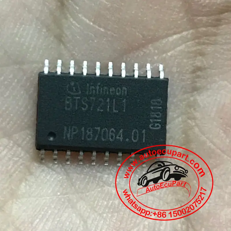 5Pcs Original New Infineon Bts721l1 Car Engine Power Driver Chip For Automotive Ecu Computer 1