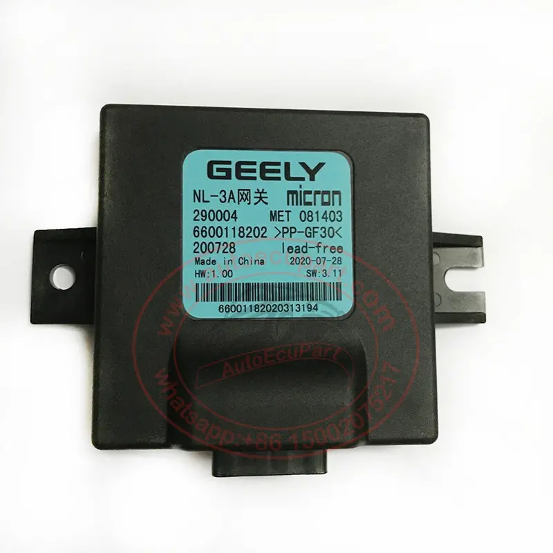 Original New Nl-3A Nl3a Gateway Controller 290004 6600118202 7094000700 For Geely Boyue 2018 1