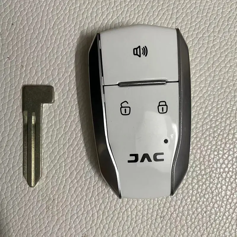 Original New Proximity Smart Key 433Mhz Id46 Chip 3 Button For Jac S5 M5 A60 (White) 1