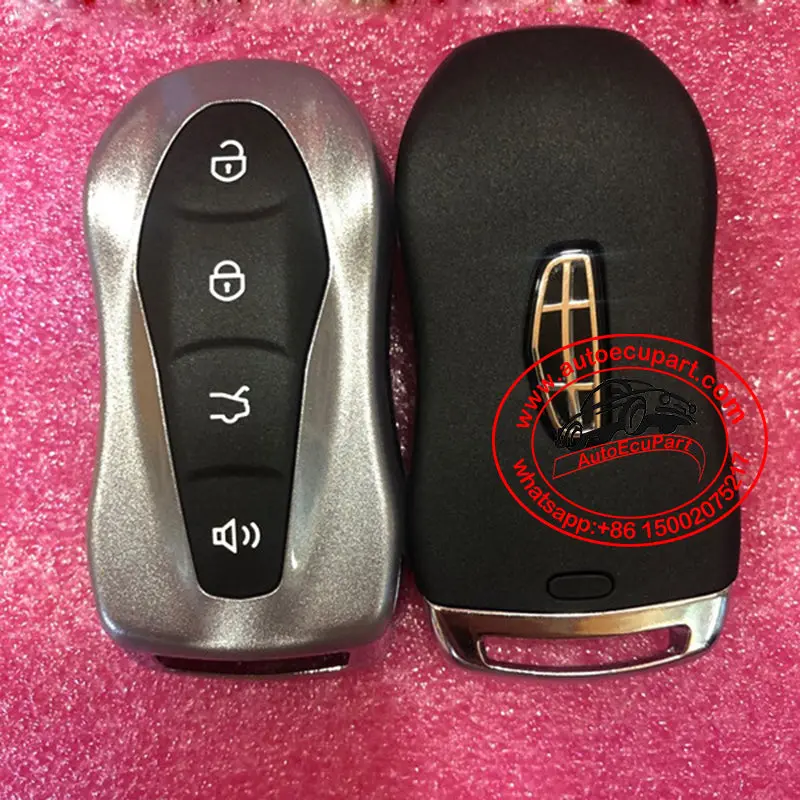 Original New Proximity Smart Remote Control Key 433Mhz 4A Chip 4 Button For Geely Fy11 1