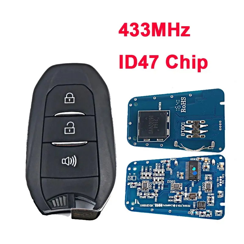 Original New Proximity Smart Key 433Mhz Id47 Chip For Lifan Myway 3 Button Pba3673210 1