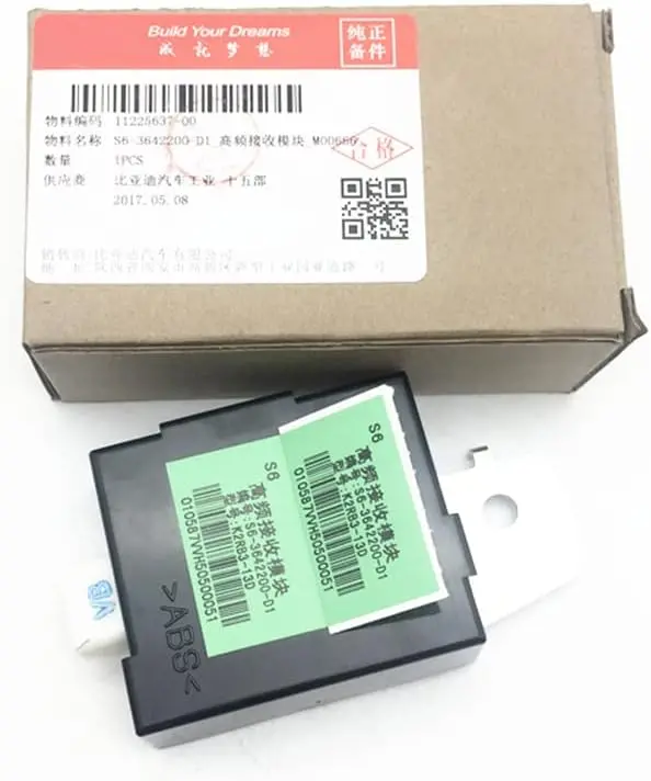 Original New Smart Key Receiver Module S6-3642200 For Byd F3,G3,L3,S6,S7,G5,G6,F5,Suri,F6,Sirui High Frequency Receiver 1