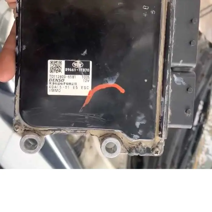 Original New Td112800-6581, 89661-Tfb70 Ecu For Faw D60 2019 Engine Computer 1