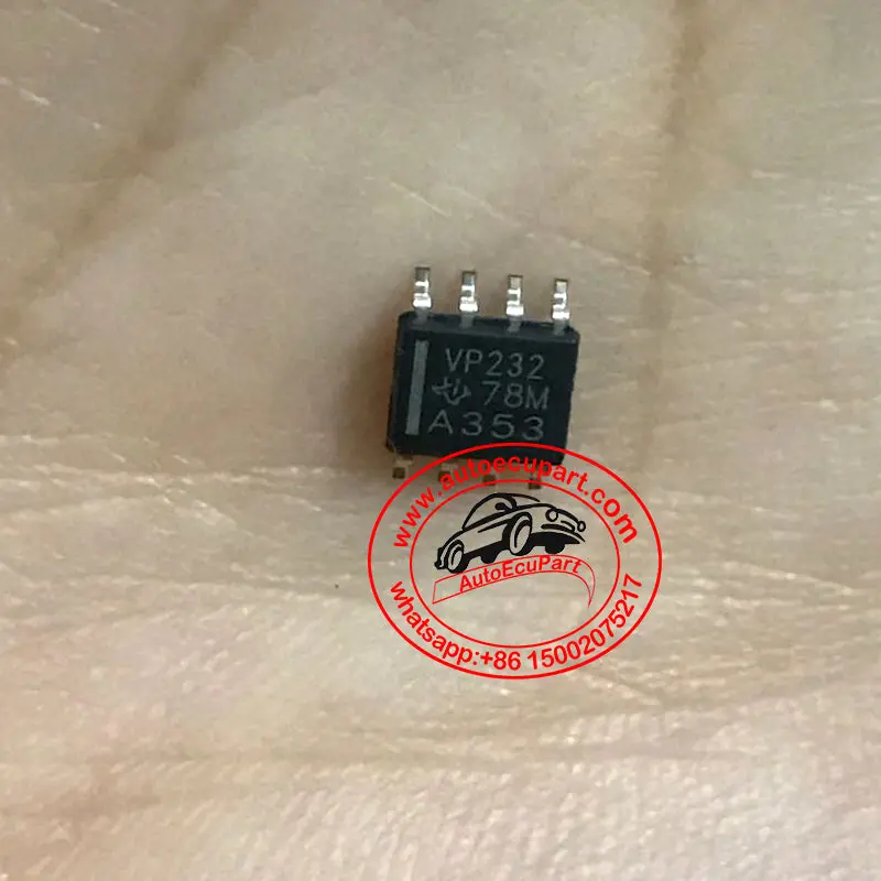 5Pcs Original New Vp232 Sn65hvd232d Sn65hvd232dr 3.3-V Can Transceivers Sop8 Ic 1