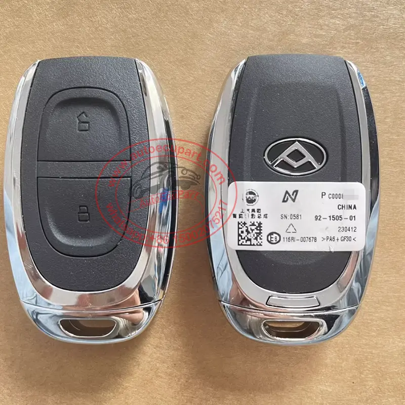 Original Proximity Key 434Mhz 47 Chip For Maxus Ldv G10 2 Button Smart Fob 1
