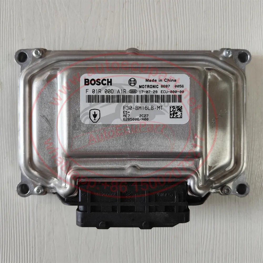 Original And New Bosch Me7 Ecu F01r00da1r F30-Bm16lb-Mt 6285006 For Brilliance M6 Jinbei F50 Engine Computer (F 01R 00D A1r) 1