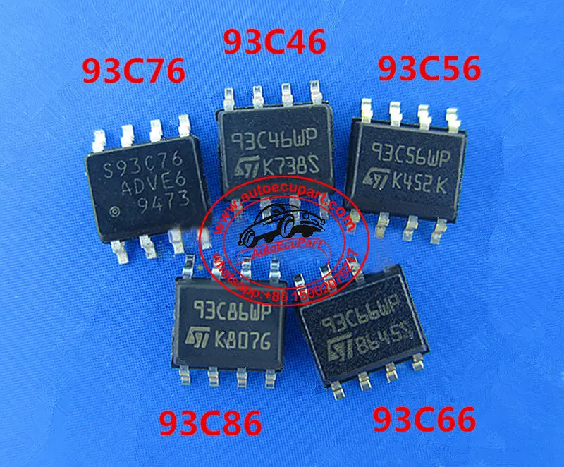 25Pcs/Lot 93Cxx Sop8 Eprom  Ic Original New 93C46 93C56 93C66 93C76 93C86wp 1