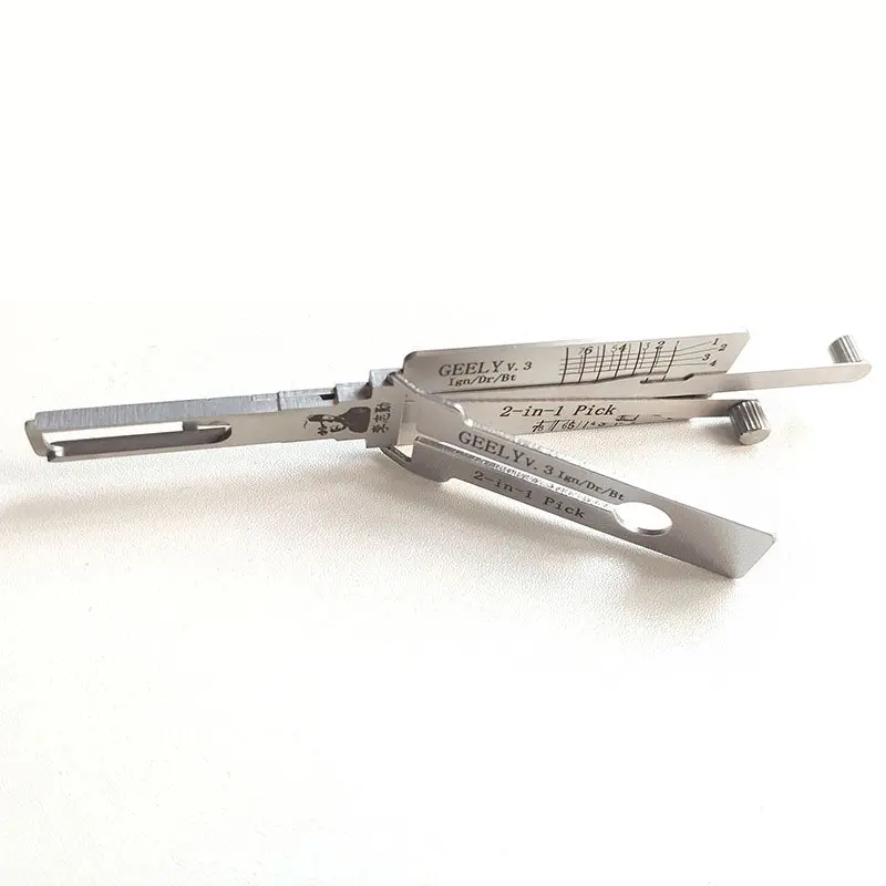 Original Lishi 2 In 1 Auto Pick And Decoder For Geely 1