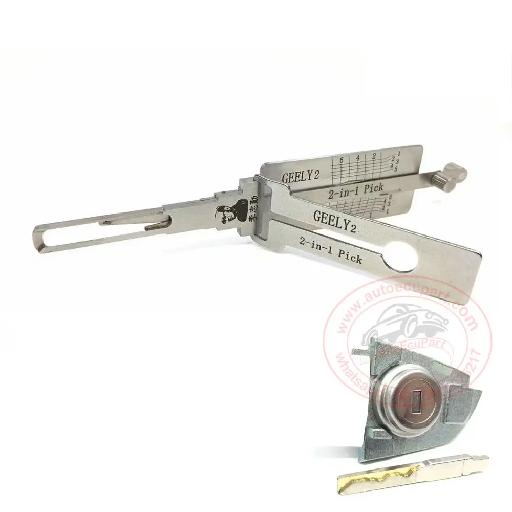 Original Lishi 2 In 1 Auto Pick And Decoder For Geely Xing Yue Boyue 1