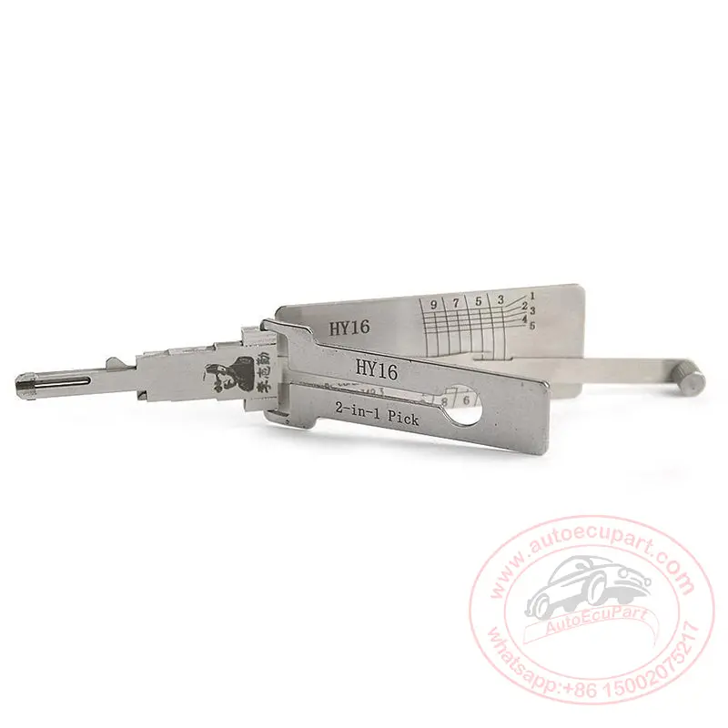 Original Lishi Hy16 / Hyn14 / Hyundai / 2-In-1 Pick & Decoder Ag 1