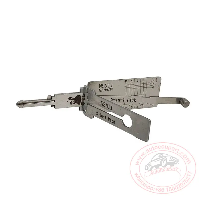 Original Lishi Nissan / Ford / Subaru / Nsn11 / 2-In-1 Pick & Decoder Ag 1