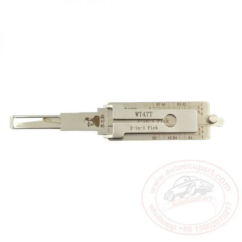 Original Lishi Saab / Wt47t / 4-Track / 2-In-1 / Pick & Decoder 1