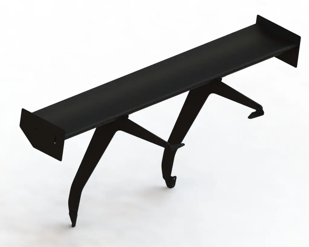 Pci Bottom Mount Wing (92-95 Civic Hatchback) 1