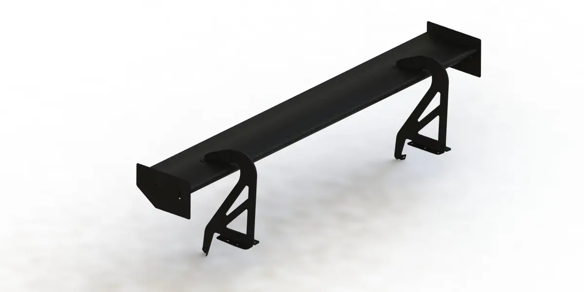 Pci Top Mount Set Back Wing (94-01 Integra) 1