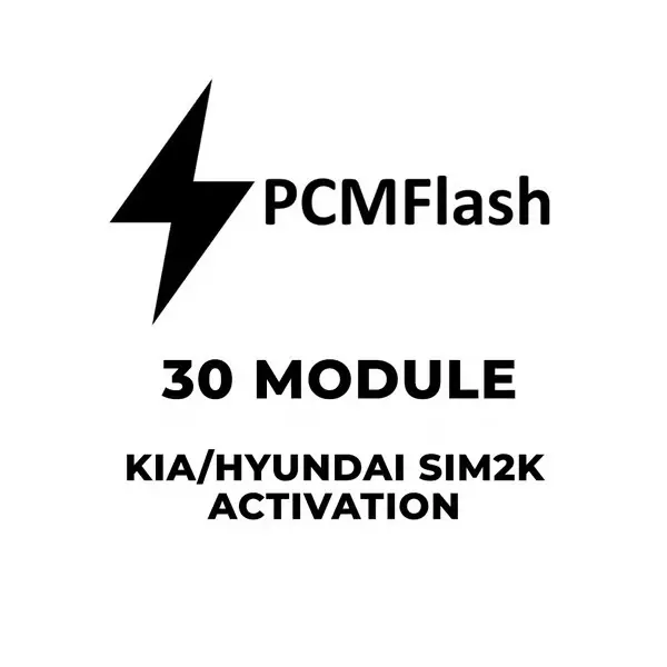 Pcmflash Software- 30 Module Kia/Hyundai Sim2k (Support Scanmatik, Mongoose Pro Mfc, Tactrix Openport) 1