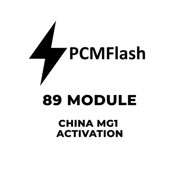 Pcmflash Software- 89 Module China Mg1 (Support Scanmatik, Mongoose Pro Mfc, Tactrix Openport) 1