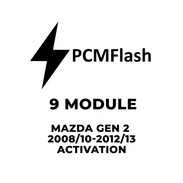 Pcmflash Software- 9 Module Mazda Gen 2 (2008/10-2012/13)  (Support Scanmatik, Mongoose Pro Mfc, Tactrix Openport) 1