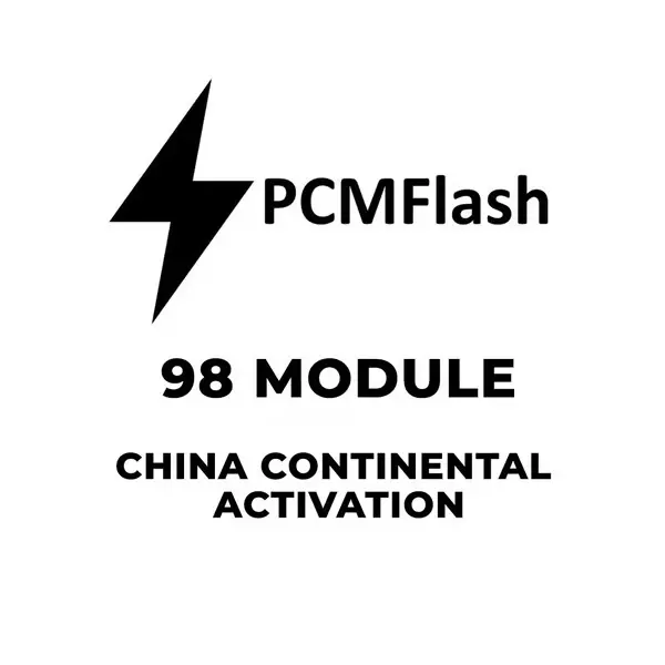 Pcmflash Software- 98 Module For China Continental Activation (Support Scanmatik, Mongoose Pro Mfc, Tactrix Openport) 1