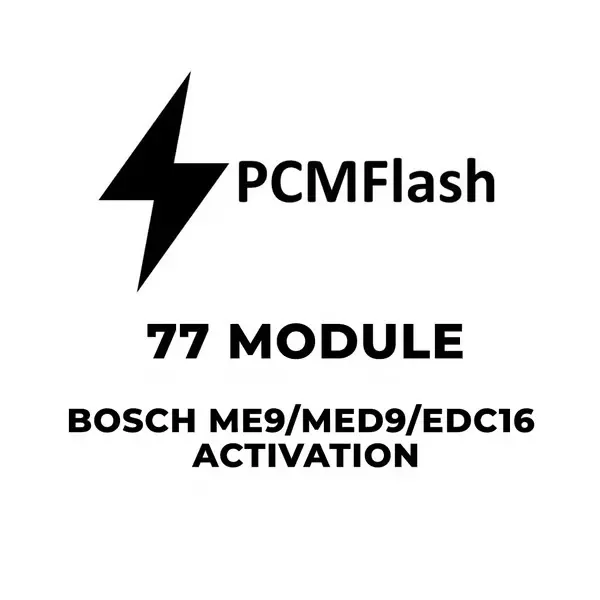 Pcmflash Software- 77 Module Bosch Me9/Med9/Edc7/Edc16/Psg16/Tcu Bootloader (Support Scanmatik, Mongoose Pro Mfc, Tactrix Openport) 1